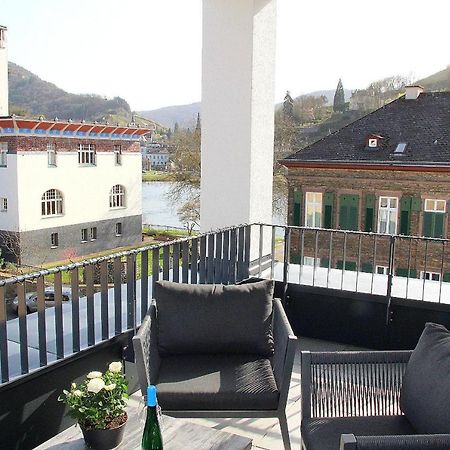 Mosel-Loggia - Luxusapartment -Terrass - Klimaanlage Traben-Trarbach Eksteriør billede