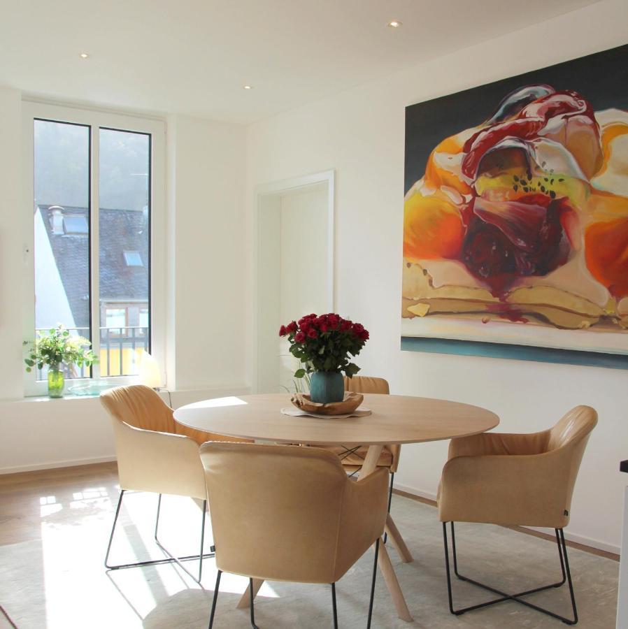 Mosel-Loggia - Luxusapartment -Terrass - Klimaanlage Traben-Trarbach Eksteriør billede