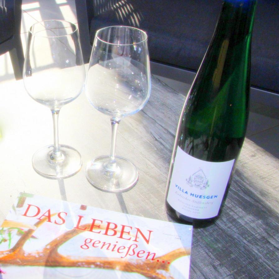 Mosel-Loggia - Luxusapartment -Terrass - Klimaanlage Traben-Trarbach Eksteriør billede